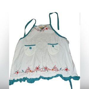 Lenox Vintage Floral Bird Apron